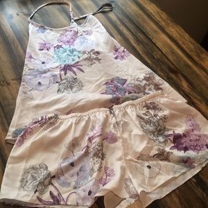 BHLDN Vintage Ivory Floral Bridal Pajama Set NWT